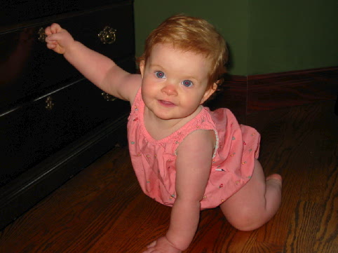 Jane on her first Birthday
